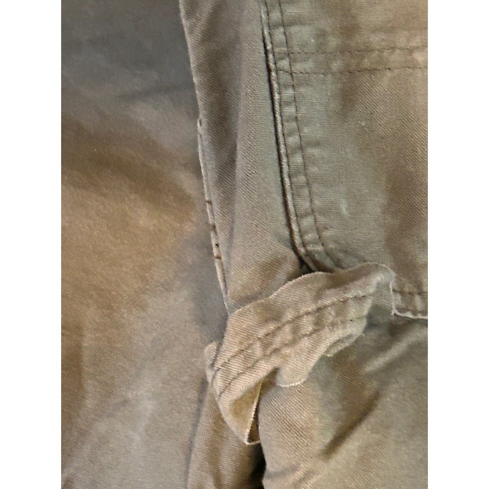 Carhartt 1213 261377 A1 8181 LBR Khaki Dungaree Fit Work Pants Mens 42x34 - Picture 4 of 6